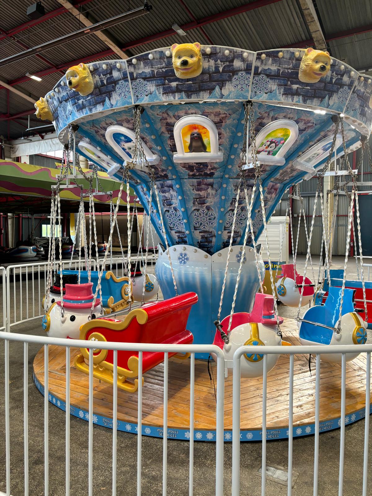 Pouss Pouss des neiges, manège hivernal pour enfants