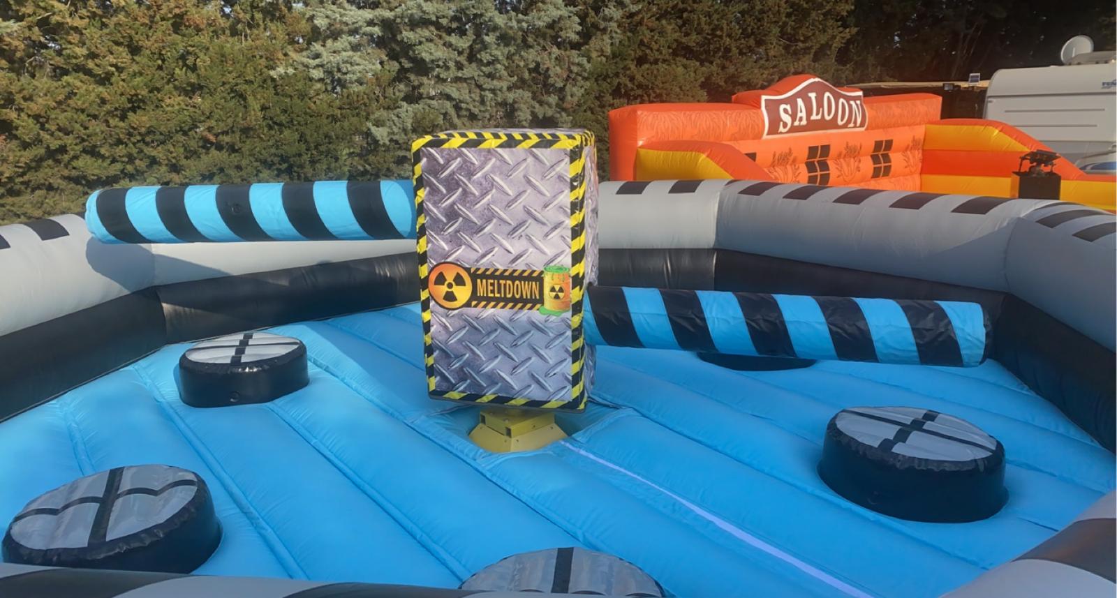 Wipe Out gonflable De Filippis Events